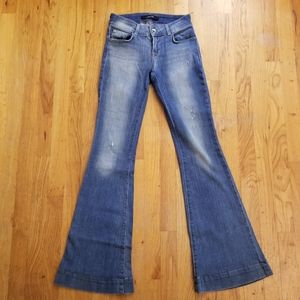 J Brand Love Story Flare Bell Bottom Jean Size 25